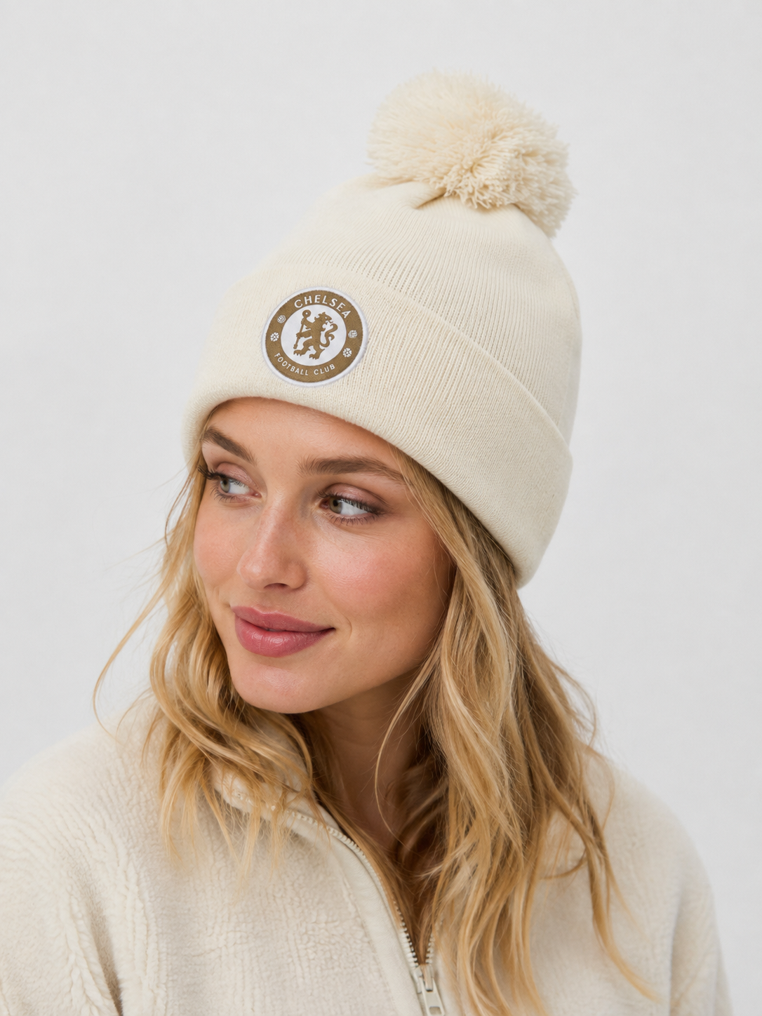 Chelsea Cream Bobble Hat