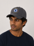 Chelsea Dark Grey Crest Baseball Cap