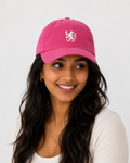 Chelsea Pink White Lion Baseball Cap