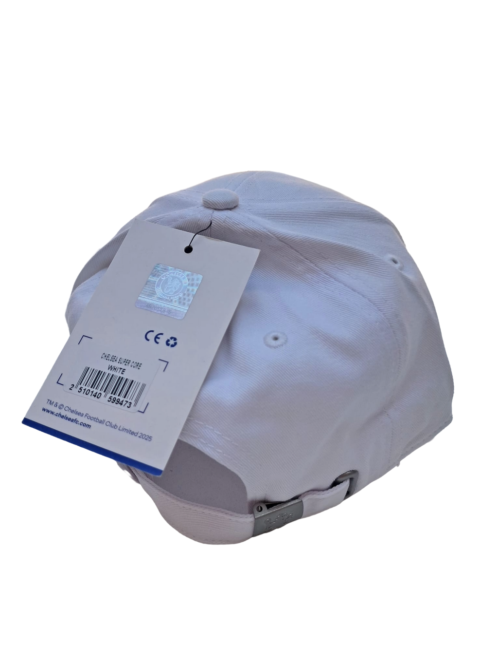 Chelsea White Crest Baseball Cap