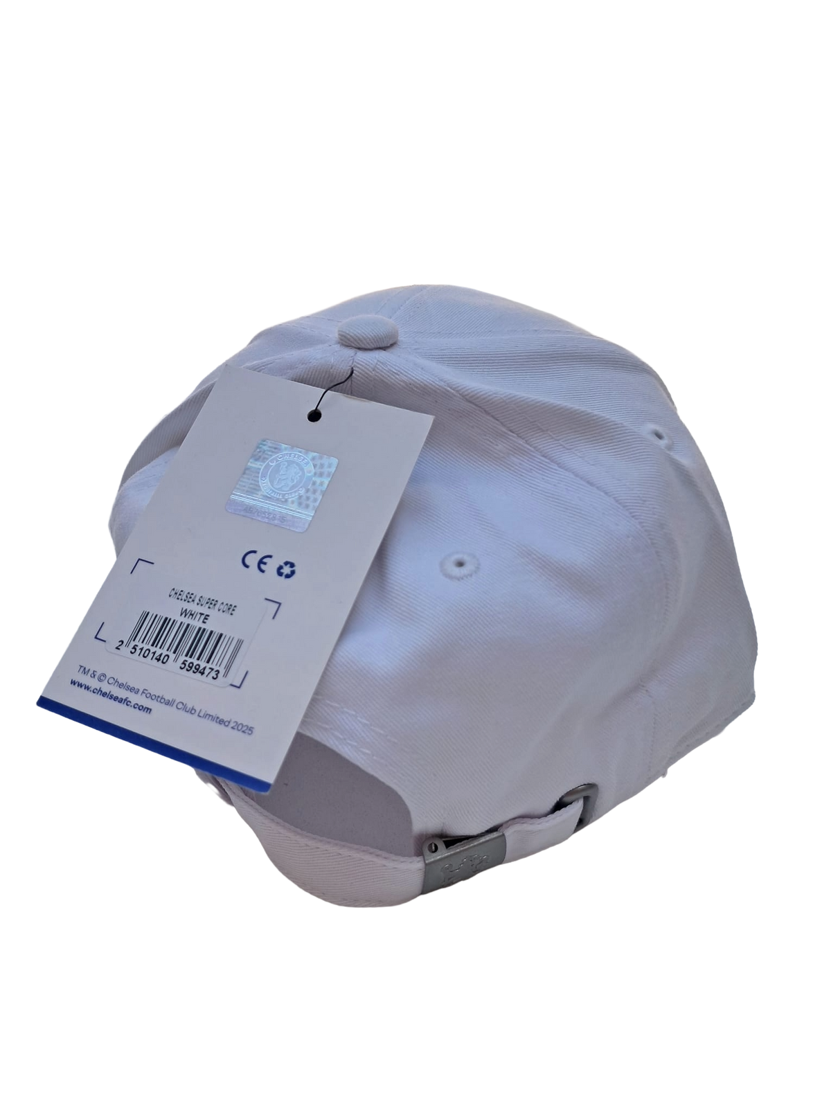 Chelsea White Crest Baseball Cap