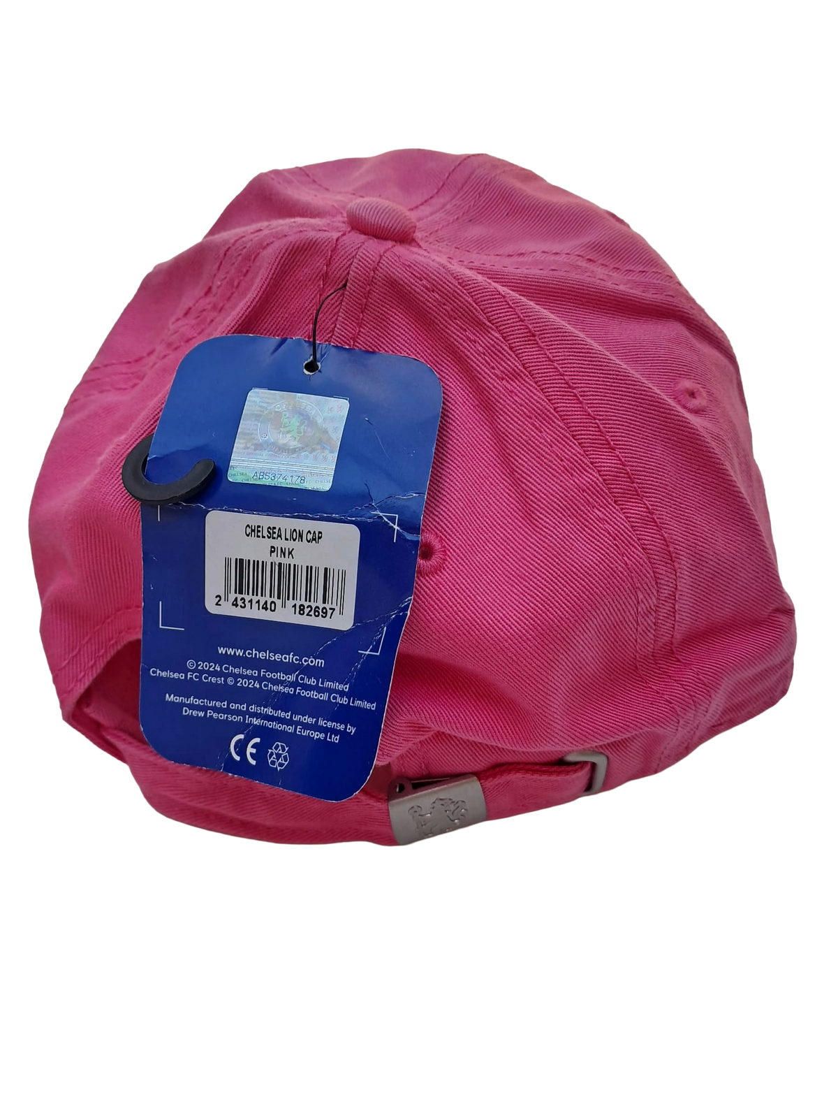 Chelsea Pink White Lion Baseball Cap