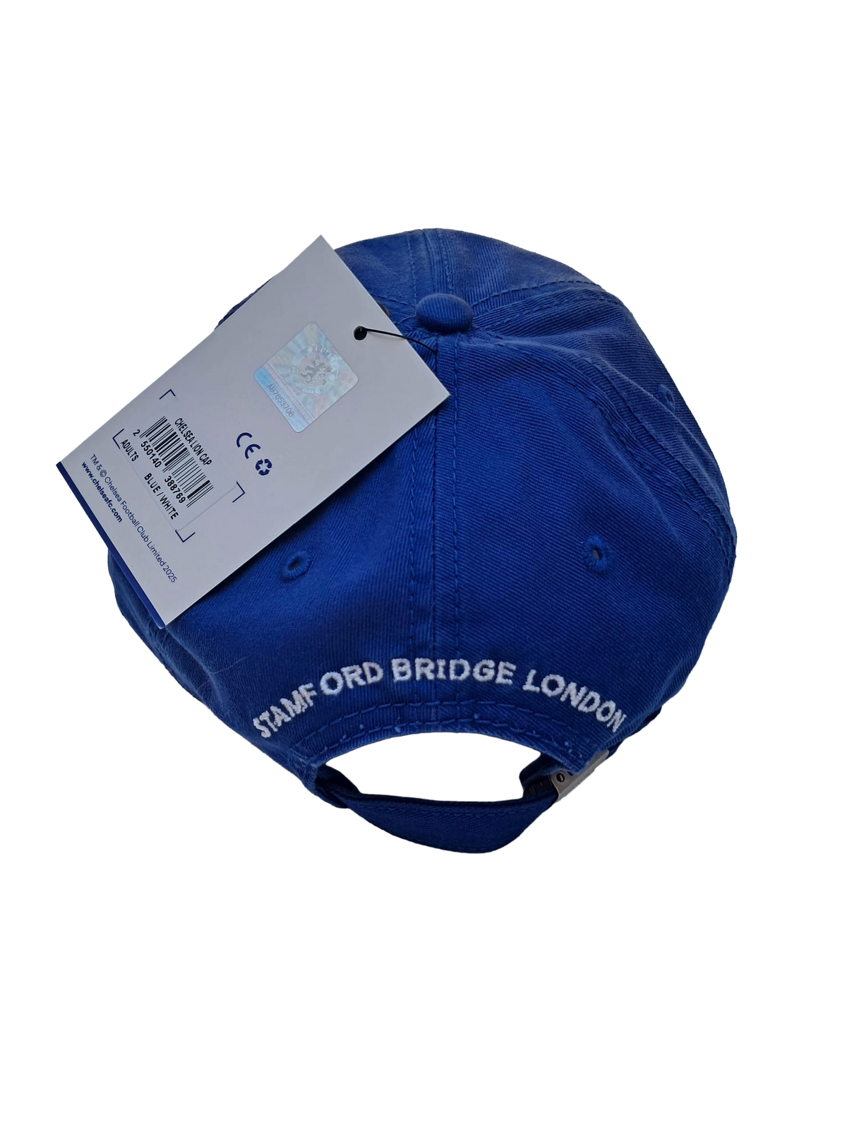 Chelsea Blue White Lion Baseball Cap