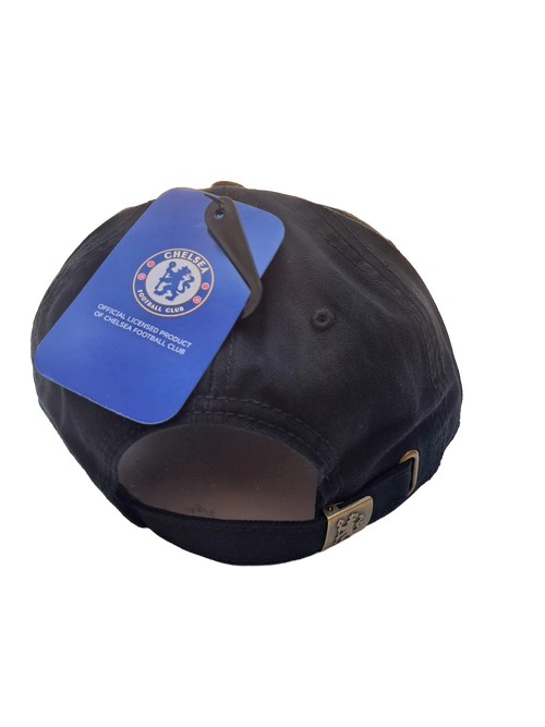 Chelsea Black Gold Lion Baseball Cap