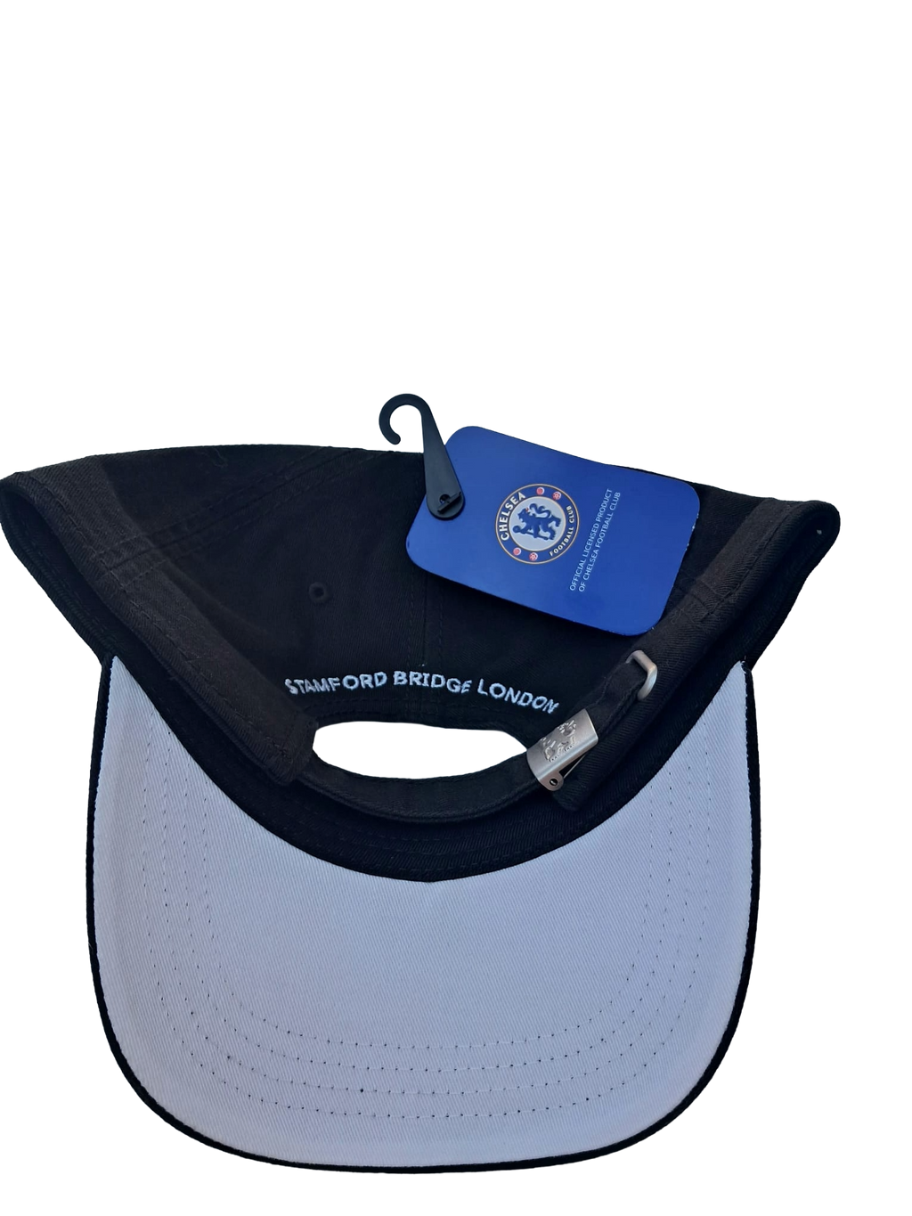 Chelsea Black White Lion Baseball Cap