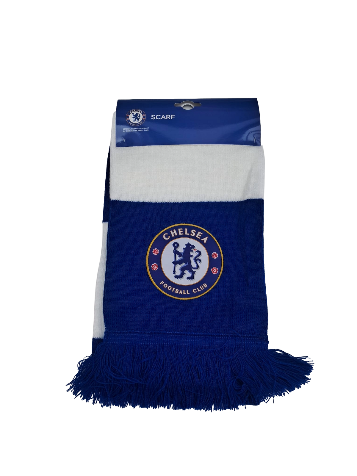 Chelsea Official Crest Bar Scarf