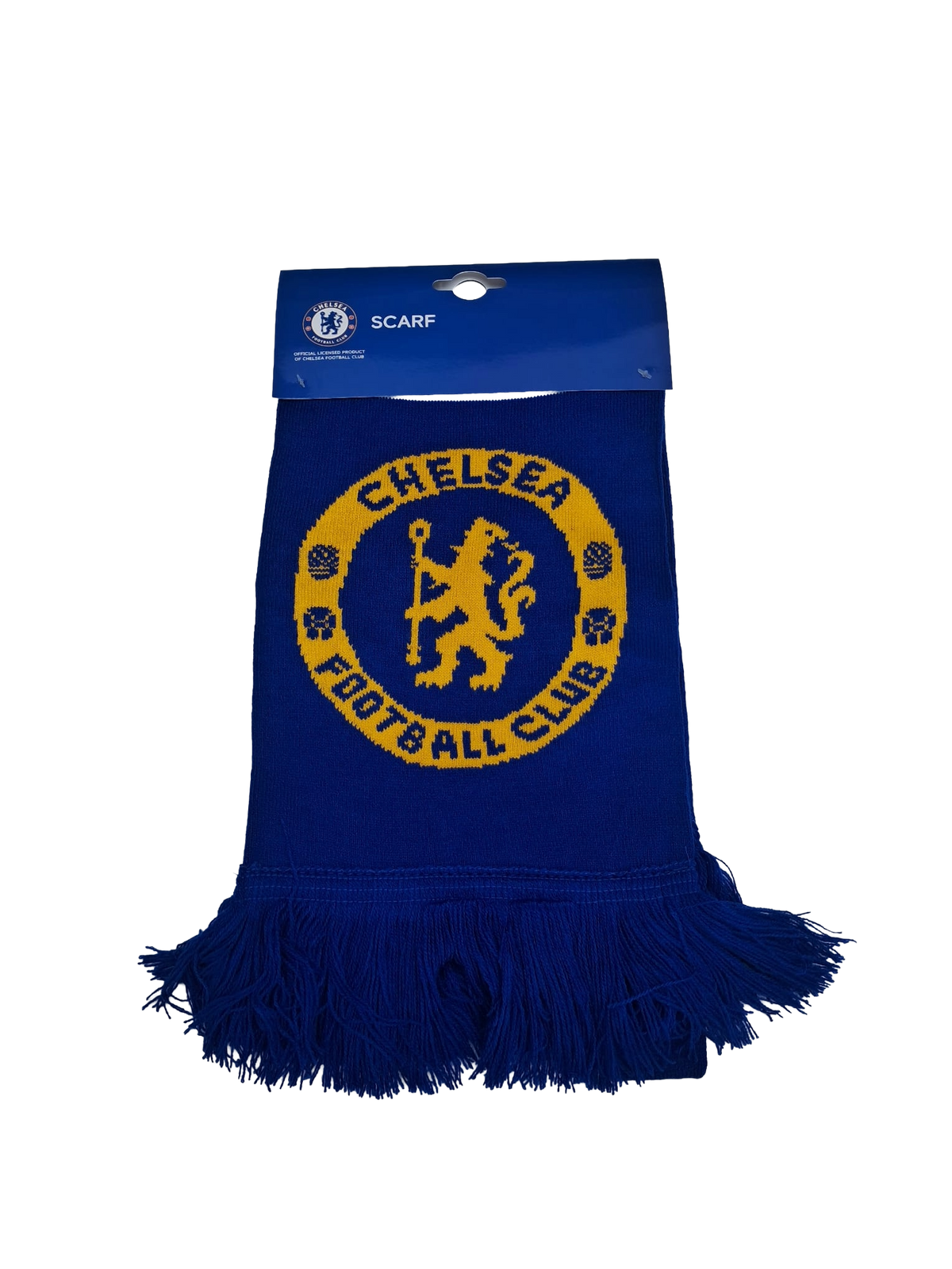 Chelsea Official Blue and Yellow Crest Scarf