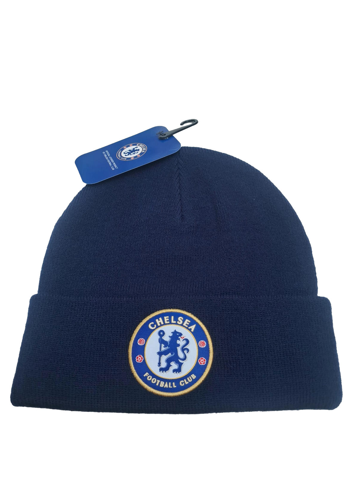 Chelsea Navy Cuffed Beanie